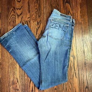 Citizens of Humanity low rise boot cut jeans